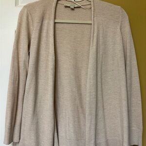 LOFT Women's Light Tan Cardigan